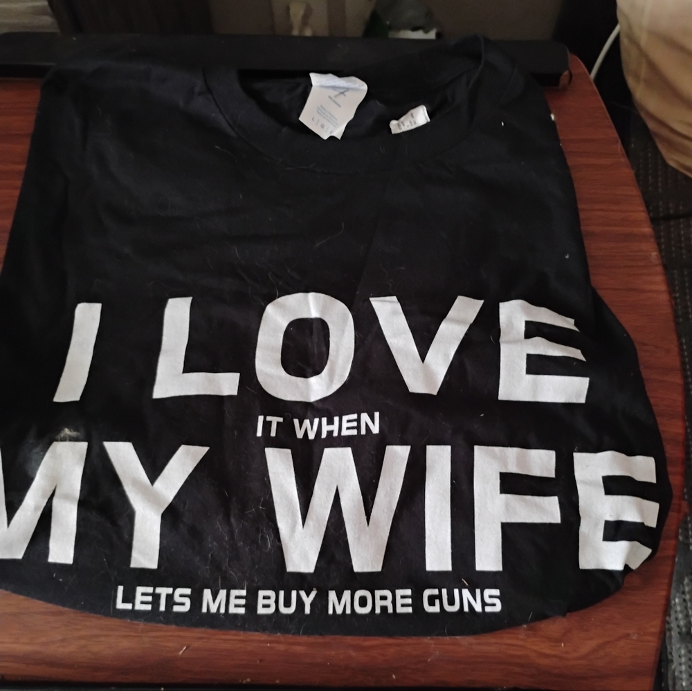 "I LOVE MY WIFE WHEN" T-SHIRT